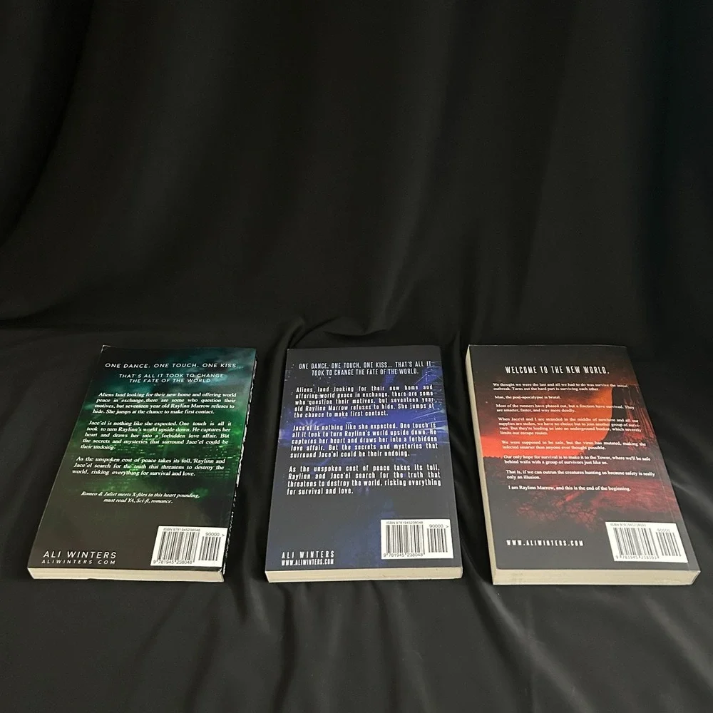 Ali Winters: Lot of 3 Signed Books — Sound of Silence + Light in Darkness SIGNED